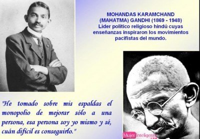 frases celebres de Gandhi