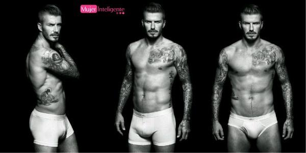 David Beckham en calzoncillos y a la carrera