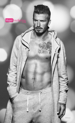 David Beckham en calzoncillos 